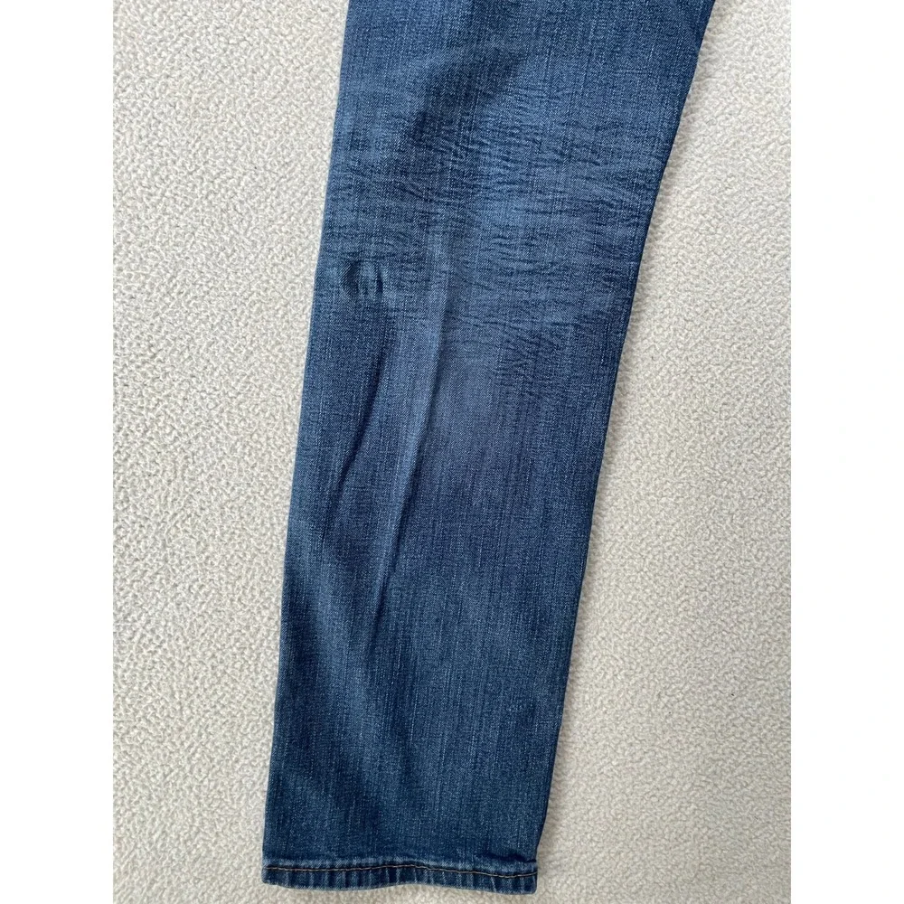Levi's Mens 30x30 514 Straight Fit Jeans Blue Medium Wash Denim Stretch